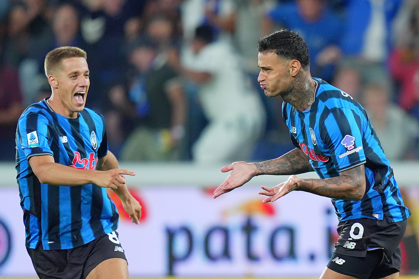 Gianluca Scamacca e Mario Pasalic