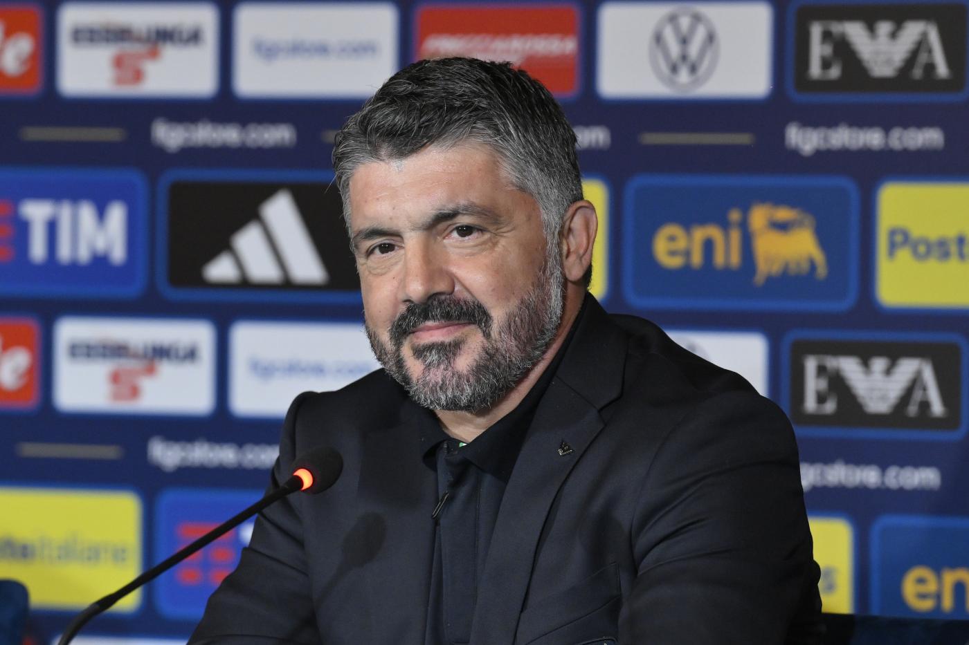 Gennaro Gattuso Scamacca conferenza stampa