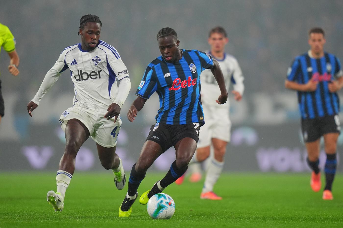 L'attaccante dell'Atalanta Sulemana in campo con la Dea Atalantalive.it