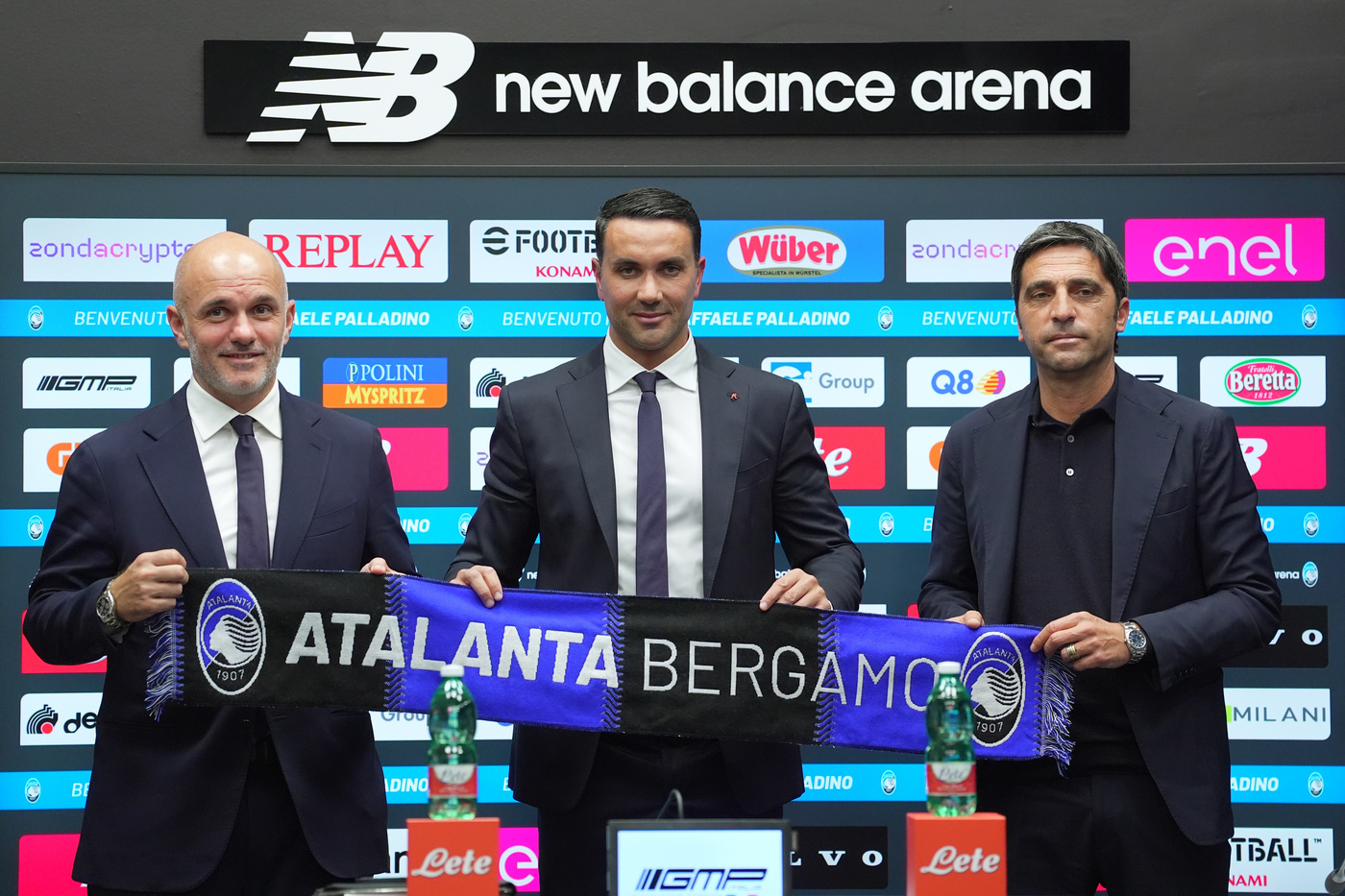 Conferenza stampa presentazione Raffaele Palladino Atalanta