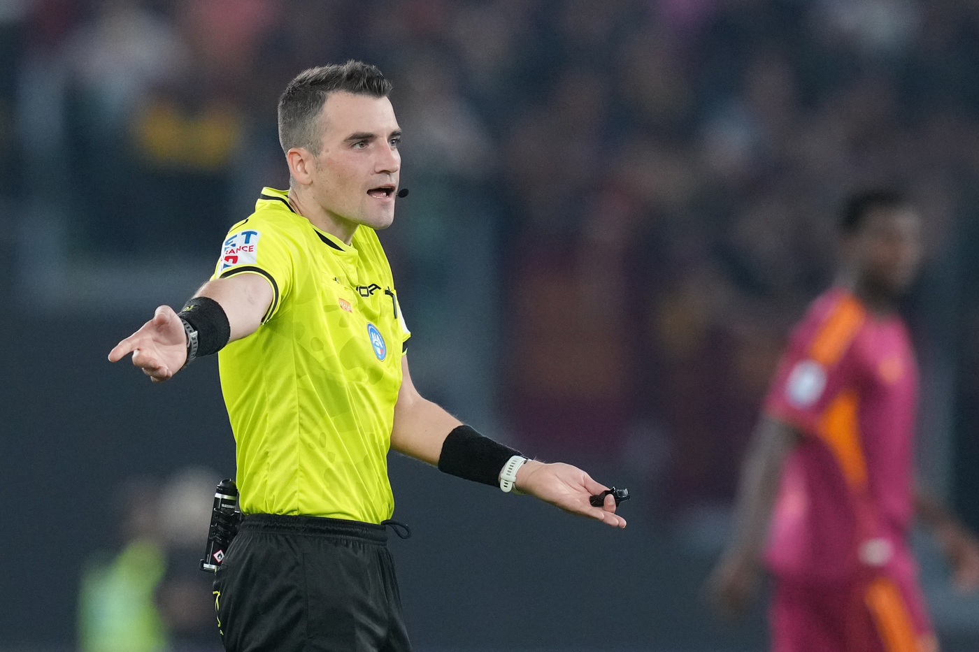 Valerio Crezzini arbitro Atalanta Sassuolo Serie A 2025-2026 Valerio Crezzini arbitro Atalanta Sassuolo Serie A 2025-2026